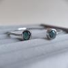 Серебряный браслет с топазом Лондон Блю 4.338ct, вес изделия 7,78 гр (2206675)