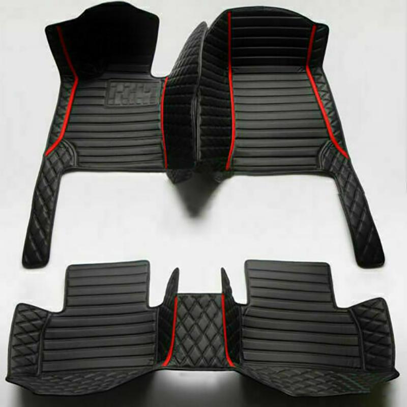Customized Car Floor Mats For Ford Ranger 2011-2023 Years Auto Waterproof Carpets Foot Coche Accessorie Floor Liners