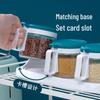 CHAHUA Multi-Compartment Glass Seasoning Box