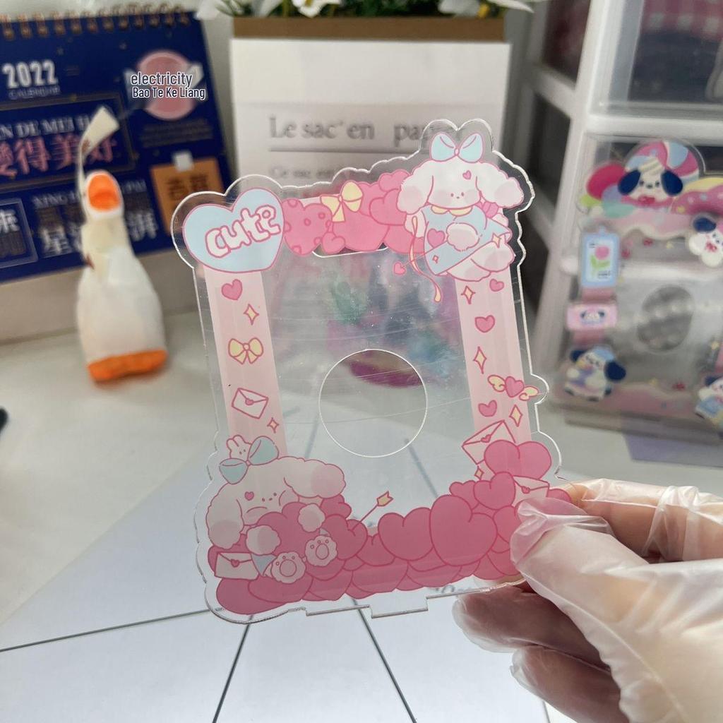 Acrylic Star Chasing Photo Frame for 3-inch Polaroid Idol Photocards