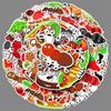 50 Sheets Ant Doodle Animal Cartoon Stickers for Kids - Waterproof for DIY Phone Cases & Luggage