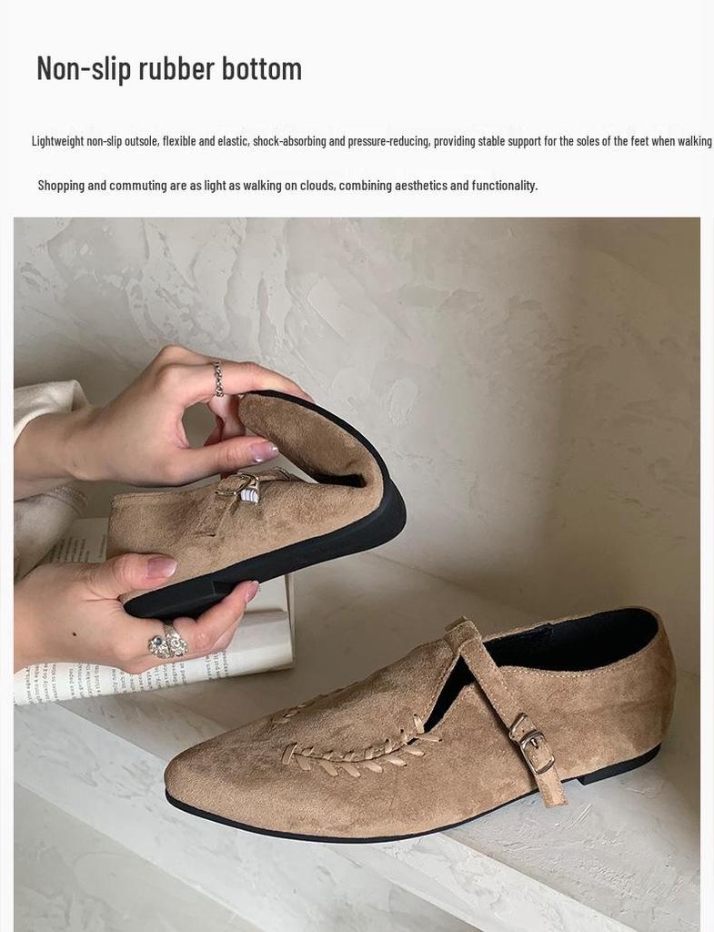 2025 Retro Minimalist Mary Jane Women's Shoes: Spring/Autumn Light Luxury.