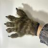Cosplay Costume Werewolf Claw Gloves for Women Plush Beast Claw Gloves Halloween Party Anime Props RolePlay Hand Warmers