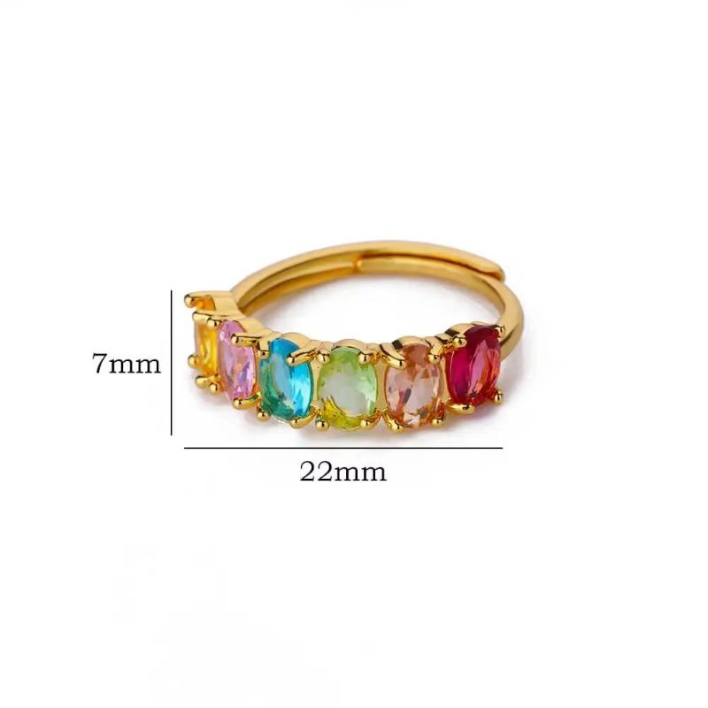 Wind fashion open butterfly ring women's light luxury micro-inlaid zircon beautiful niche open fashion jewelry