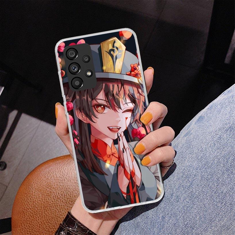 Genshin Impact Raiden Shogun Baal Phnoe Case for Samsung Galaxy A17 A37 A57 A16 A26 A36 A56 A15 A14 A13 A55 A54 A53 A35 A34 A33