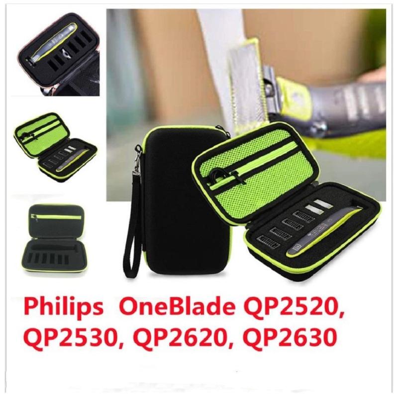 Hard Case Organizer Shaver Accessories Travel Bag Storage Box Cover Zipper Pouch With Lining