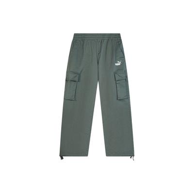 Woven Cargo Vintage Style Lace-Up Versatile Fashion Work Pants Men Pants 692898-77