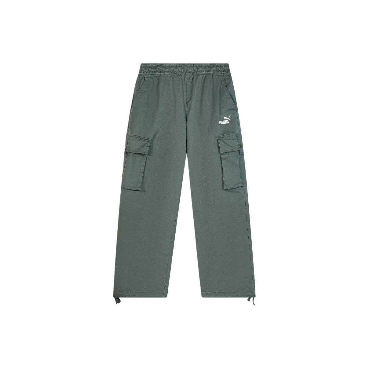 

Puma Woven Cargo Vintage Style Lace-Up Versatile Fashion Work Pants Men pants 692898-77 L