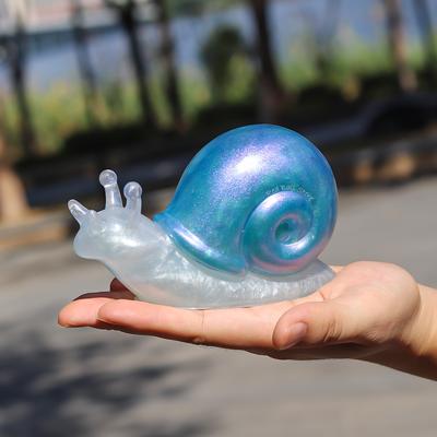 DIY Big Size Snail Ornament Silicone Mould Crystal Resin Plaster Handicraft Casting Mold Handmade Home Desktop Craft Making Tool