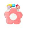 Flower Shaped Dessert Forks Portable Cute Toothpick with Holder  Kitchen Supplies