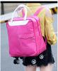 Large Capacity Korean-Style Trolley Backpack for Students, Ideal for Short Trips, Customizable with Logo Printing