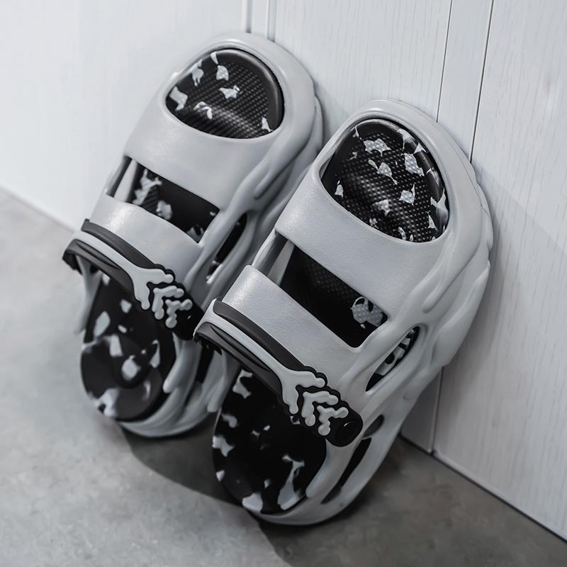 Fashion Summer New Men's and Women's Outdoor Slippers for Driving and Outdoor Wear, Dual-purpose Thick Soled Non Slip Women's Sandals