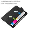 Case for iPad A16 2025 iPad 10th 10.9 with Pencil Holder-[Tri-fold Stand + Auto Wake/Sleep], High-grade Acrylic Case Shockproof