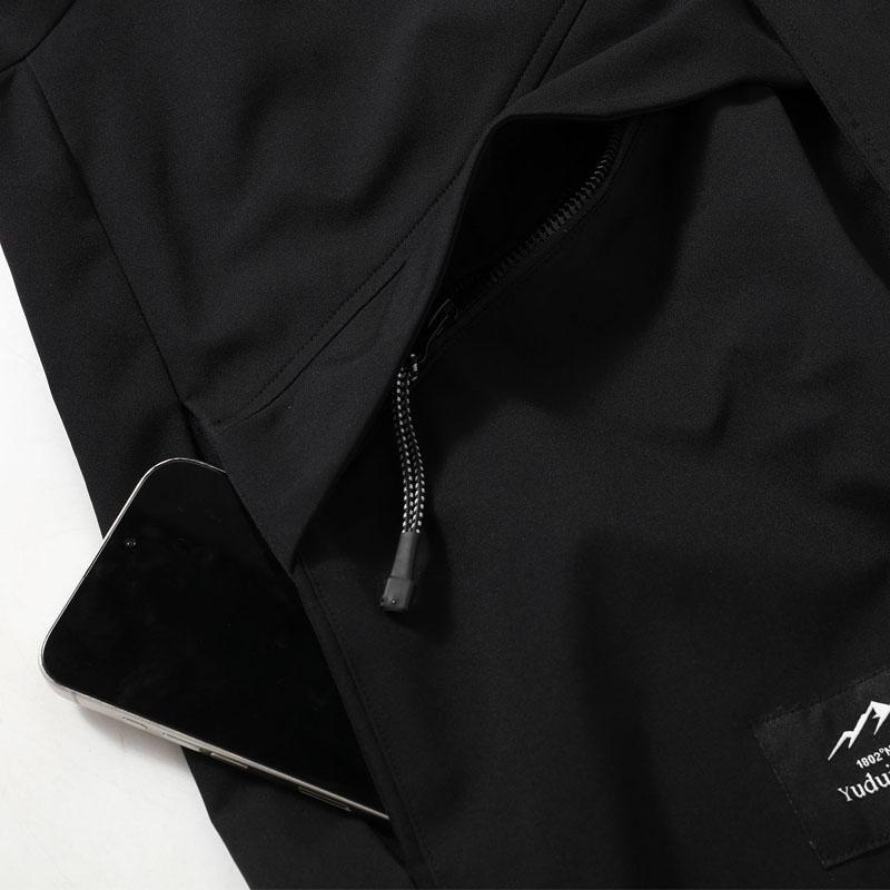 Plus Size 4XL-11XL Autumn Waterproof Trench Coat for Men Windbreaker Casual Long Sleeve Oversize Men's Jackets Hooded