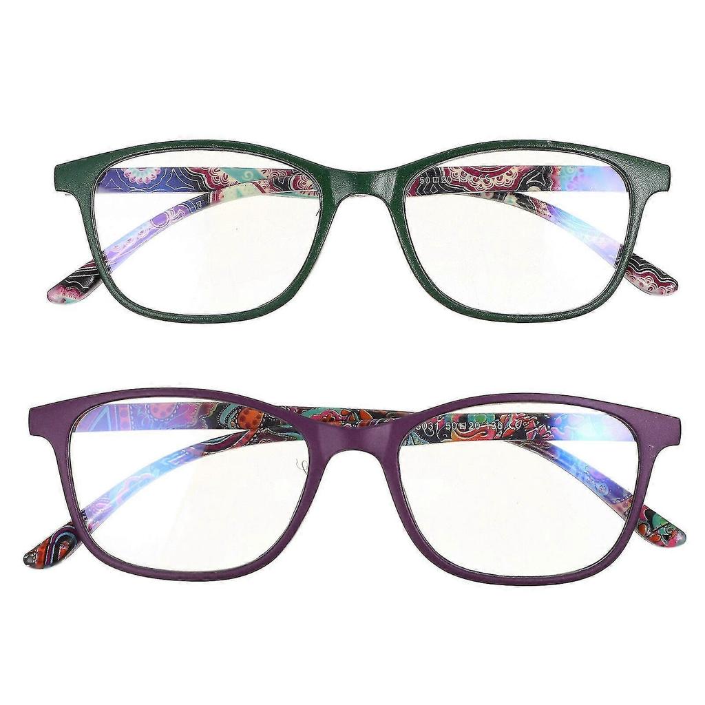 3pcs Reading Glasses Elderly Reading Glasses Household Men Reading Glasses Spring Hinge Glasses