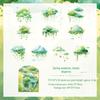 ZABC Dream Cloud Retro Collage Stickers - DIY Decorative Pack with 6 Styles