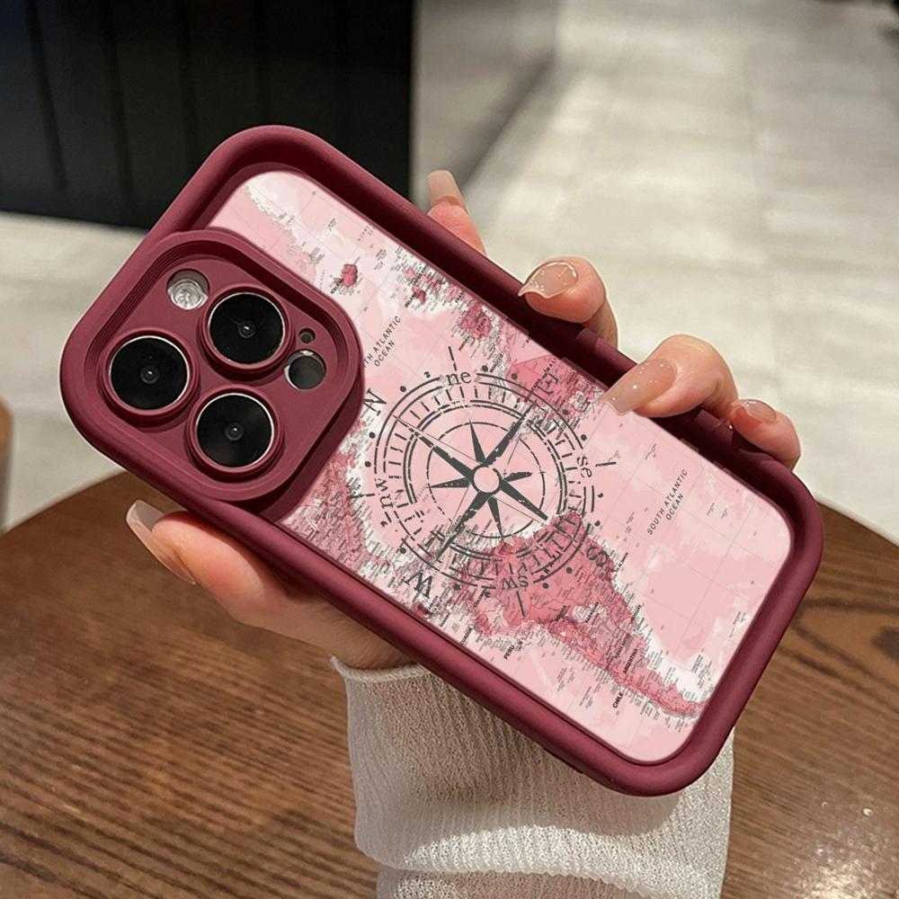 LZ24 Map airplane trajectory art Silicone Phone Case for Xiaomi 11 Lite 5G 14T Redmi 14C 13C A3 Note 12 11 9 10 13 Pro Plus Shockproof Back Cover