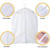6pack Storage Garment Covers Translucent Dress Bag Waterproof Dustproof Clothing Cover Clothes