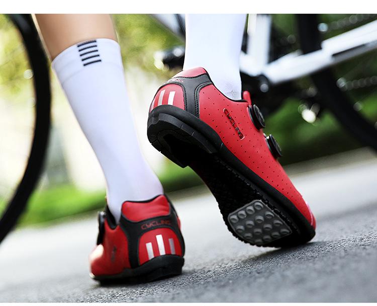 Mountain Outdoor Sports Cycling Shoes with Hard Sole and Road Cycling Lock