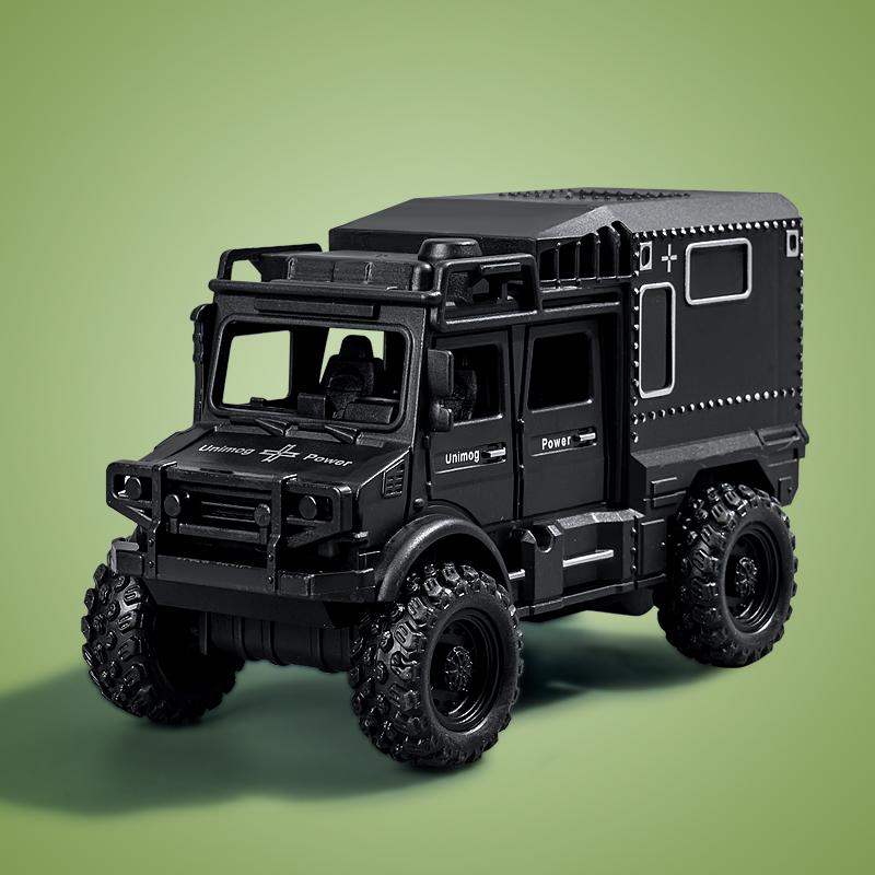 New Design Military Armored Car Model 4WD Off Road  Friction Diecast Vehicle Toys Truck for Kids