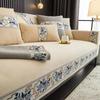 Embroidered Lace Chenille Sofa Cover for All Seasons Living Room Non-slip Sofa Seat Cushion Couch Slipcover Dustproof Sofa Towel