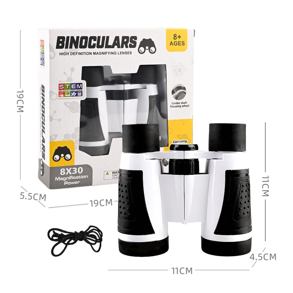 2208 Children Science Experiment Telescope Toy Portable Outdoor Student HD Binoculars