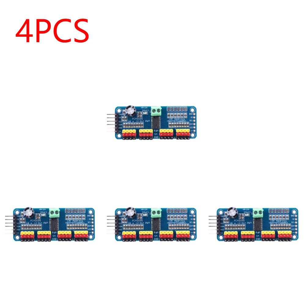 PCA9685 16 Channel 12 Bit PWM Servo Driver Board I2C Interface PCA9685 Shield Module Servo Shield for Arduino Robot/Raspberry Pi