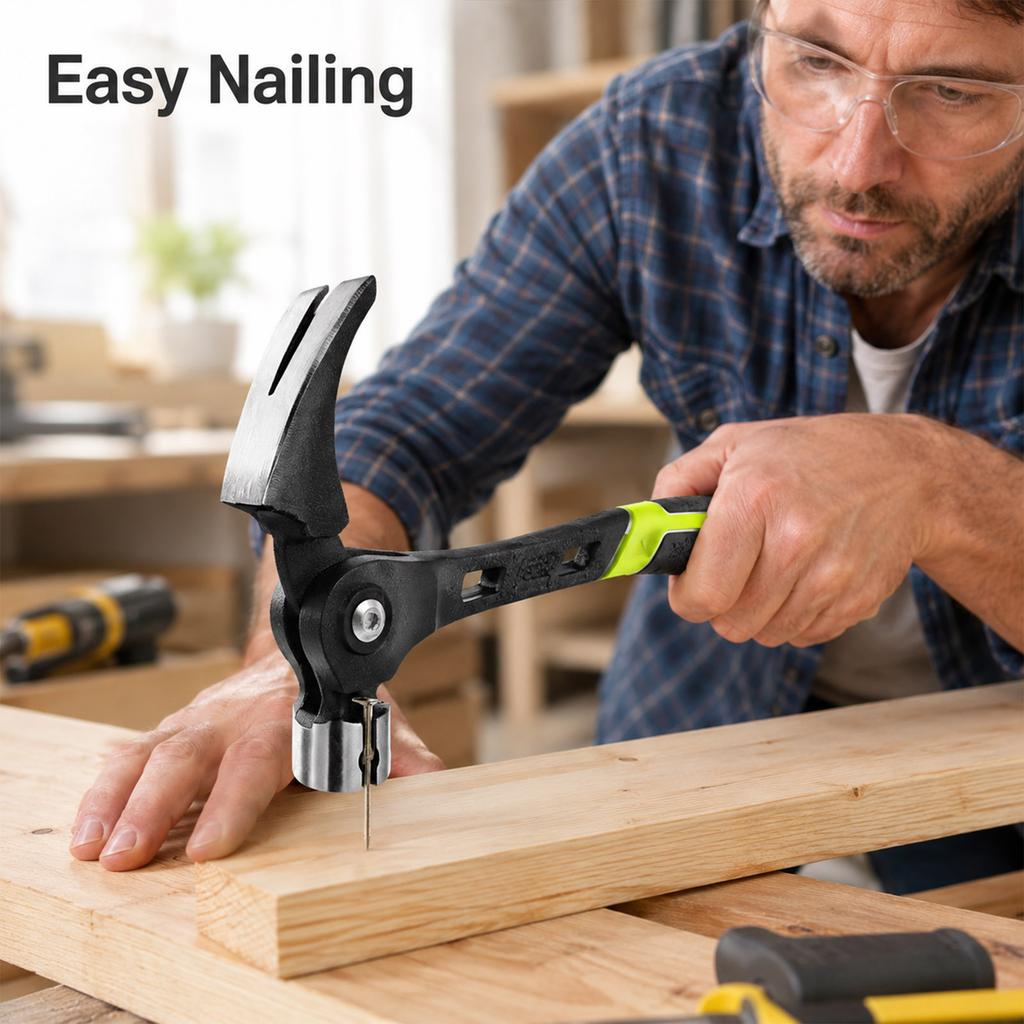 Adjustable Angle Hammer, Multi-Functional High Hammer for Home and DIY Projects