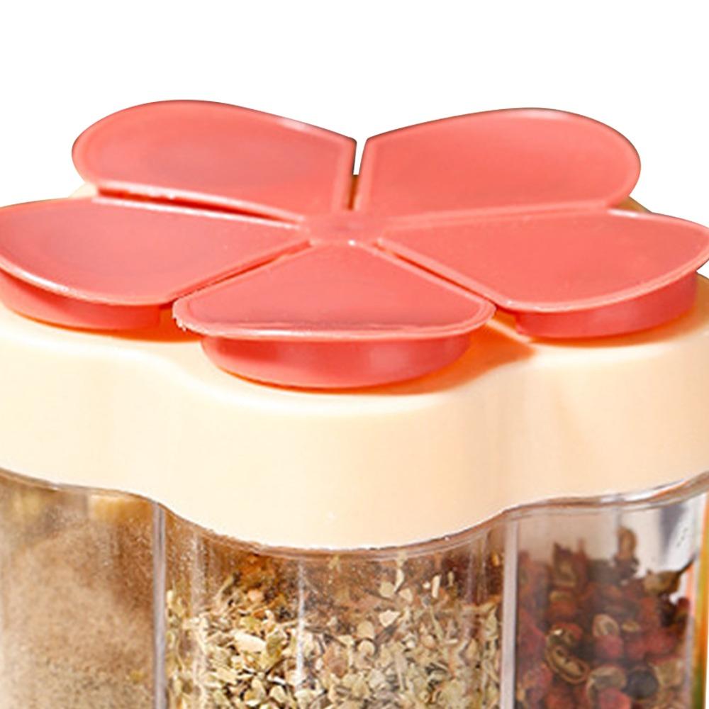 450ml Travel Spice Containers PP Condiment Jars Portable Salt And Pepper Shaker For Restaurant