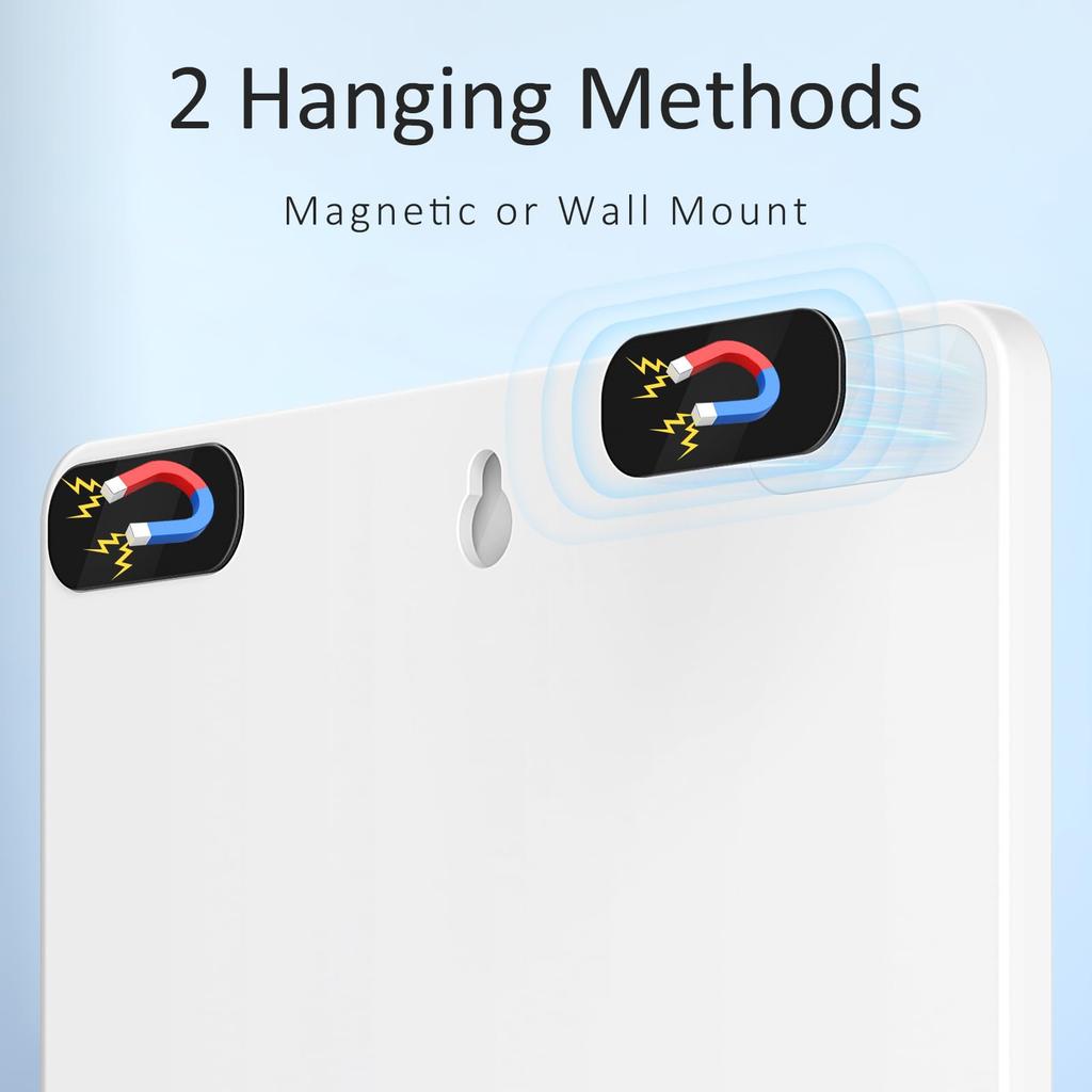 Convenient Chore Checklist Board for Kids Magnetic Schedule Chart with Reusable Memo and 4 Replaceable Blank Sheets