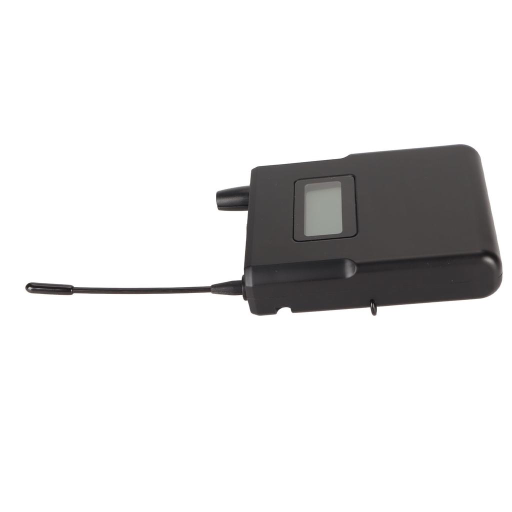 Bodypack Receiver 863 to 865MHz HiFi Sound Portable Earphone Monitor Receiver for Wireless Ear Monitoring System