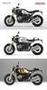 Meng Model Scale BMW R nineT Standard Edition Plastic Model MMT003 1/9