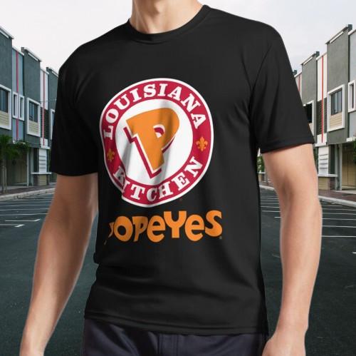 

Popeyes Logo Active T-Shirt Funny Size S to 5XL 4XL