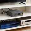 Metal To sound Processor With Fiber And 3.5mm Port For Streaming Devices In High Resolution Quality
