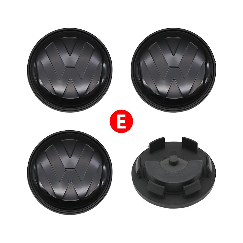 VW 3B7601171 Floating 4pcs 56mm 65mm Wheel Center Caps Hub Cover For VW Volkswagen Golf 5 6 7 Passat B6 B7 B8 Tiguan Polo Jetta GTI TS3