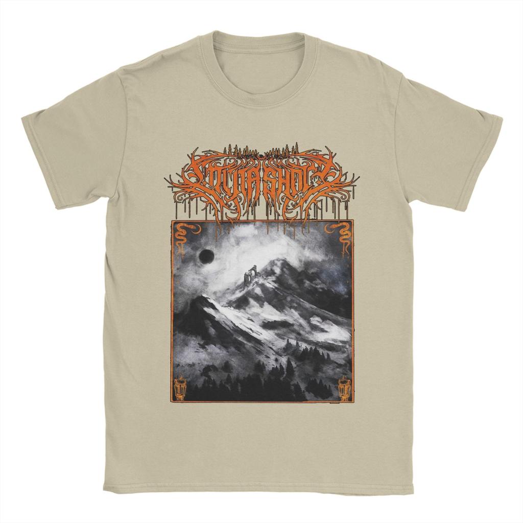 Men Genres Deathcore Lorna Shore Logo T Shirts 100% Cotton Tops Amazing Short Sleeve O Neck Tee Shirt New Arrival T-Shirt