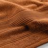 Serviette ou drap de bain en coton 90 x 150 cm Tendresse caramel