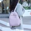 Schoolbag Fashion Versatile Backpack Women's Nylon Breast Bag Simple School Bag Mini Leisure Travel Small Backpack Bag College Student
