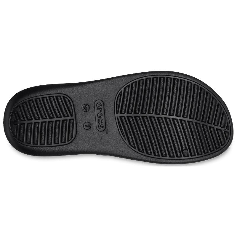 Crocs Getaway Strappy Sandals Women's Black Comfortable Versatile Breathable Outdoor Slides 209587-001