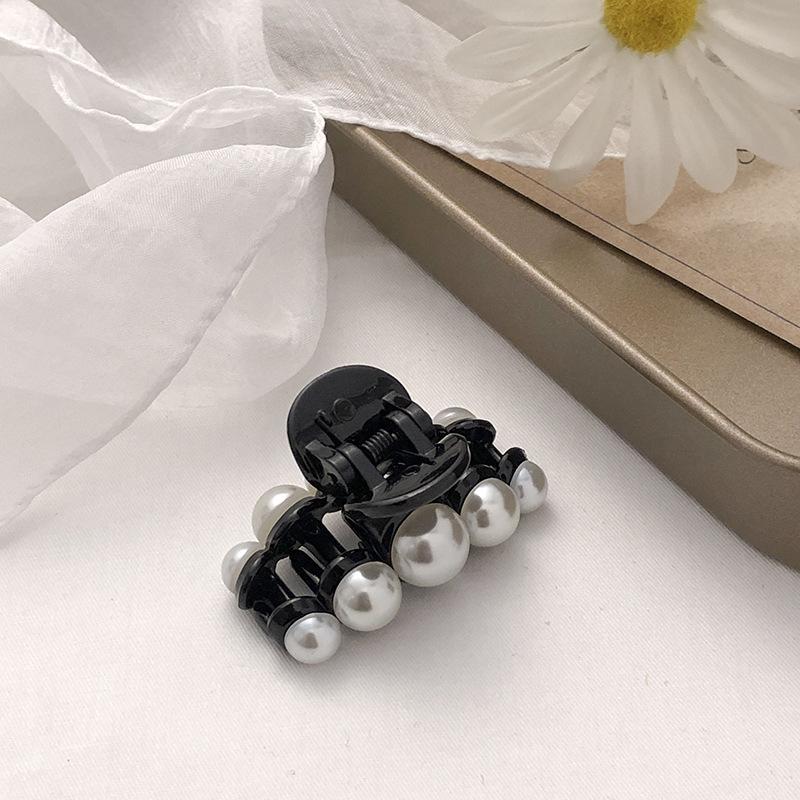 Kshmir New style exaggerated large beads acrylic hair clip large make-up hair styling hairpin female hair pearl hair accessories
