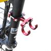 SEAMETAL Electric Scooter Hook Aluminum Alloy Handlebar Crossbar Double Hook Holder Universal Hanger Hook For Motorcycle Bike