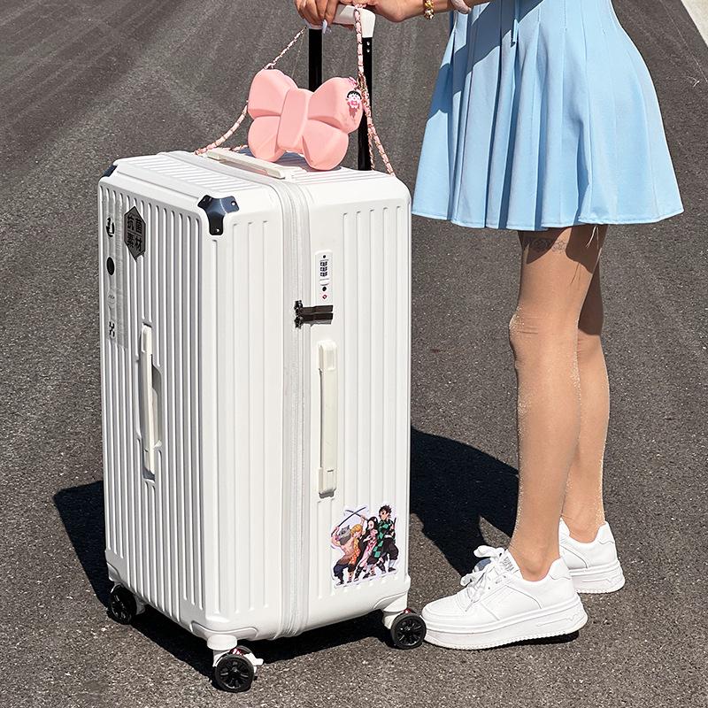 Anti-Fall Aluminum Frame Luggage Trolley with Large Capacity & Combo Lock