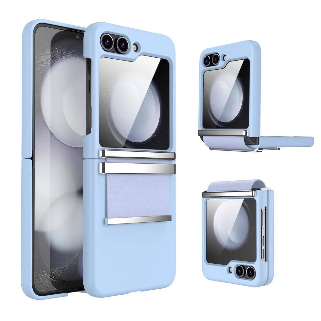 Galaxy Z Flip6 Rubber Strip Protection Phone Case for Samsung Galaxy Z Flip 6 5  Flip6 Flip5 5G Shockproof Fall Prevention Cover