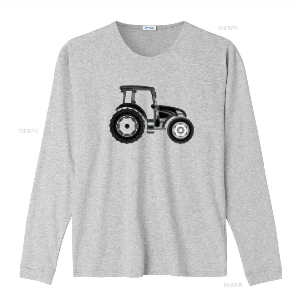 THIS IS A TRACTOR Classic Womens T Shirt White vintage Washed Unisex Comfortable Stylish Soft Stretched Breathable