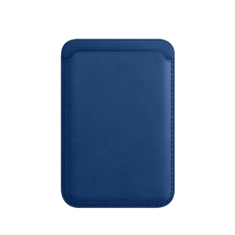 

1 шт. Для iPhone 15 14 Pro MagSafe - Кошелек из яблочной кожи Arizona с MagSafe полуночно-синий