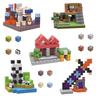 Non-Toxic Magnetic Creative Architecture Building Blocks World Set Panda Farm Space Base 3D Model Kit Stem Diy Assembly Gift Children
