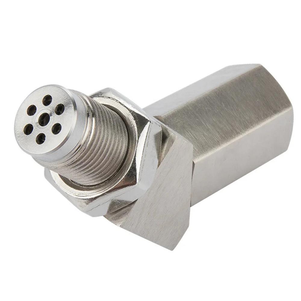 M18X1.5 45 Degree Oxygen O2 Sensor Spacer Adapter Universal Stainless Steel Extension Filter Cel Mini Catalyst Check Engine Light