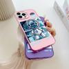 Painted Pattern Colorful Sliver Double Sided Hard Shell Shockproof Anti-fall Phone Casing for Vivo