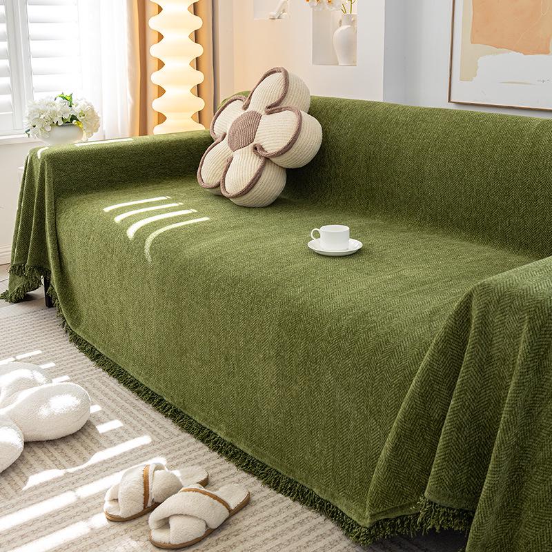 Luxurious Chenille Sofa Cushion: 2025 Non-Slip, Year-Round Comfort & Style