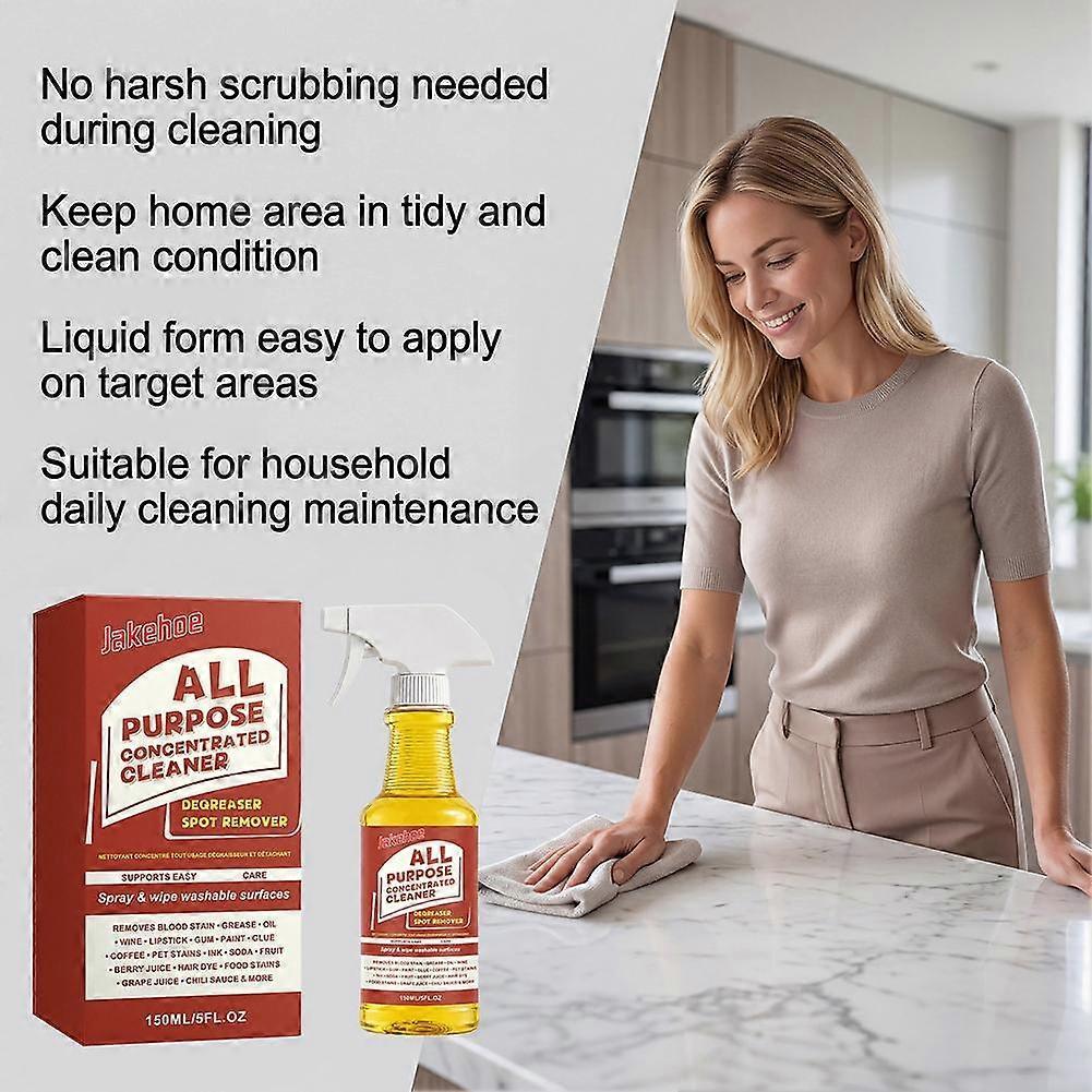 Multi Purpose Concentrated Cleaner,Degreaser Spot Remover-120ml